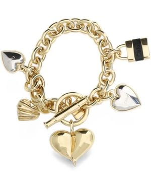 Chloé 'paddington' Bracelet With Charms - Metallic