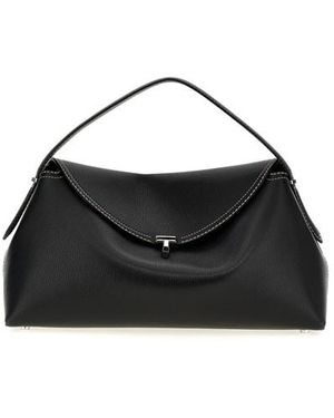 TOTEME Borsa a mano 'T-lock' - Nero