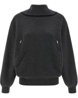 Balenciaga Pullover "Back-To-Front" - Schwarz