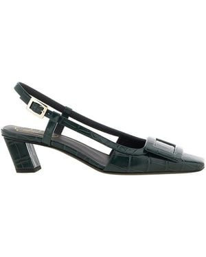 Roger Vivier Slingback 'Belle Vivier' - Schwarz
