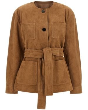 Max Mara 'mstboemia' Jacket - Brown