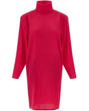 Saint Laurent Structured Shoulder Dress