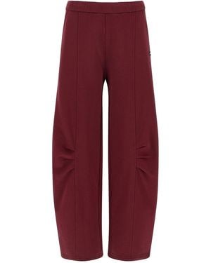 ROTATE BIRGER CHRISTENSEN 'terry Back' joggers - Red