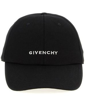 Givenchy Cappellino Ricamo Logo - Nero