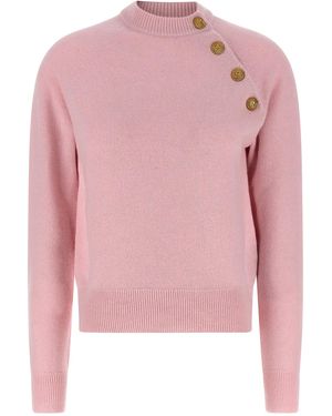 Balmain Cashmere Jumper - Pink
