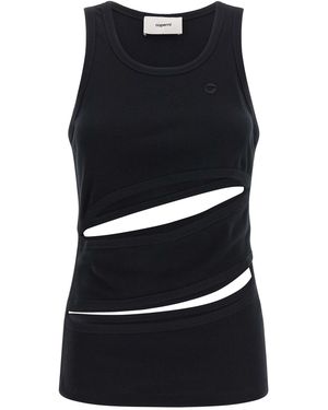Coperni 'Spiral' Tank Top - Black