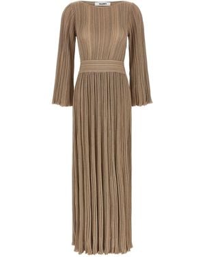 Antonino Valenti 'lilas' Long Dress - Natural