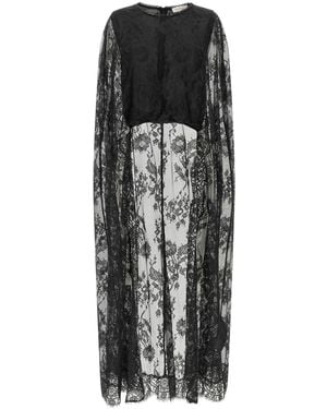 Zimmermann Top 'Valiant Lace Caped' - Nero