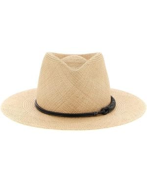 Brunello Cucinelli Monile Hat - Natural