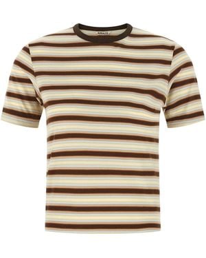 AURALEE Gradient Stripes T-shirt - Multicolour