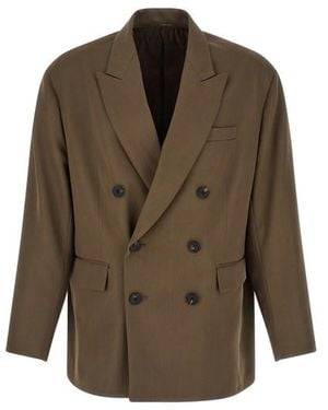 Ssstein Blazer Doppiopetto - Marrone