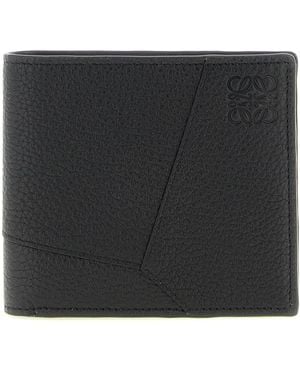 Loewe Geldbörse "Puzzle Edge" - Schwarz