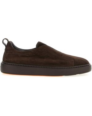 Santoni Sneakers "Victory" - Braun