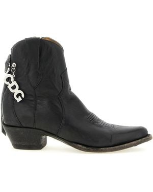 Comme des Garçons Comme Des Garçons X Mexicana Ankle Boots - Black