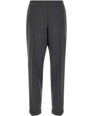 Alberto Biani Cropped Trousers - Grey