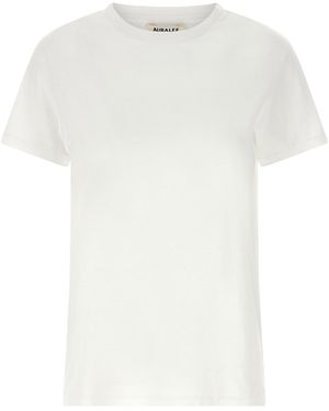 AURALEE Basic T-shirt - White