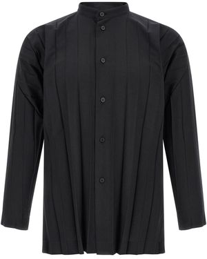 Homme Plissé Issey Miyake 'edge' Shirt - Black
