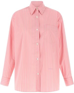 Marni Gestreiftes Hemd - Pink