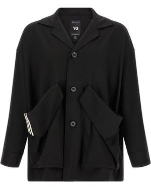 Y-3 ' Chore' Blazer - Black