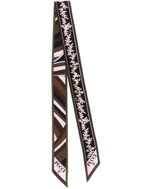 PUCCI Bandeau 'Selva' And 'Iride' - Black
