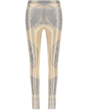 Versace 'La Coupe Des Dieux' Leggings - Grey
