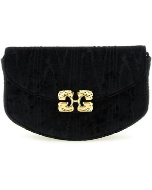 Ganni 'lulu' Wallet On Chain - Black
