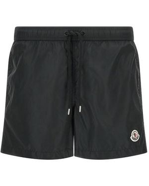 Moncler Costume Patch Logo - Nero