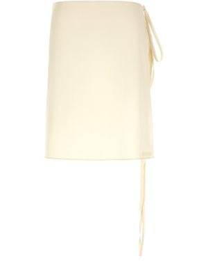 MISENITHE 'jude' Sarong Skirt - White