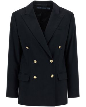 Polo Ralph Lauren Double-breasted Blazer - Blue