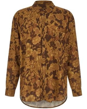 Magliano 'dried Flower' Shirt - Brown