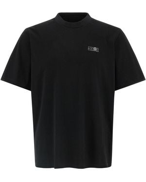 MM6 by Maison Martin Margiela Printed T-shirt - Black