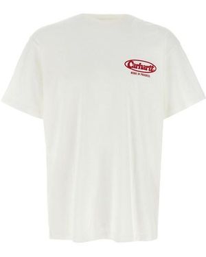 Carhartt T-shirt 'LOGO' - Bianco