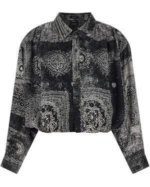 R13 'bubble' Shirt - Black