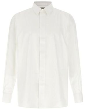 Saint Laurent Cassandre Camicie Bianco-Uomo