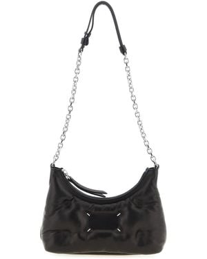 Maison Margiela 'glam Slam Hobo Micro' Shoulder Bag - Black