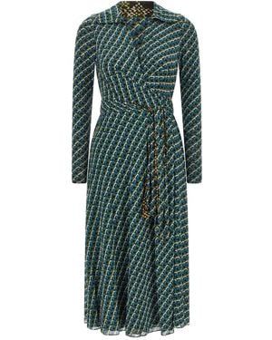 Diane von Furstenberg 'phoenix' Reversible Dress - Green