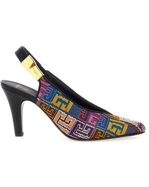 Balmain Slingback 'Tara' - Blu