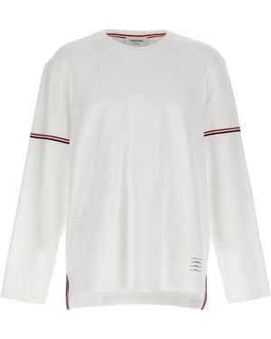 Thom Browne T-Shirt "Rugby" - Weiß