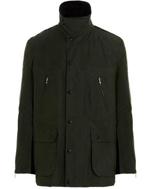 Department 5 'middle Barbour' Jacket - Black