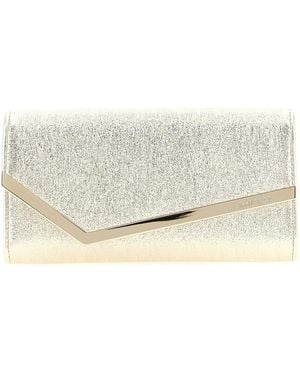 Jimmy Choo Pochette 'Emmie' - Bianco