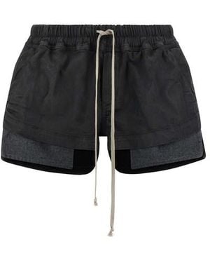 Rick Owens 'fog Boxers' Shorts - Black