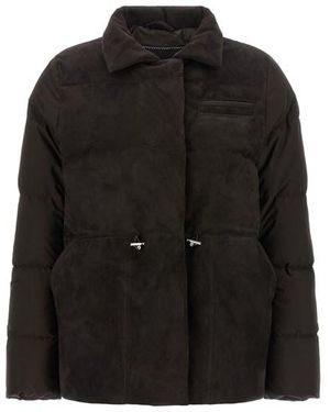 Kiton Piumino Con Coulisse - Nero