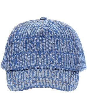 Moschino 'logo' Cap - Blue