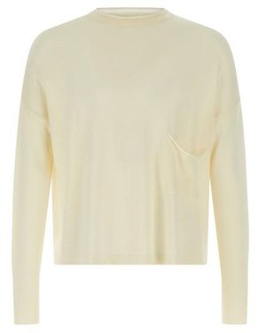 Ma'ry'ya Wool Sweater - White