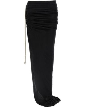 Rick Owens 'edfu' Skirt - Black