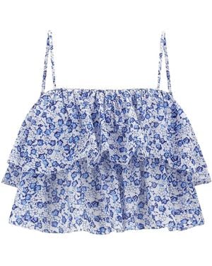 Isabel Marant 'erisa' Top - Blue