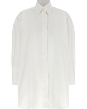 Givenchy Camicia Con Taglio Asimmetrico - Bianco
