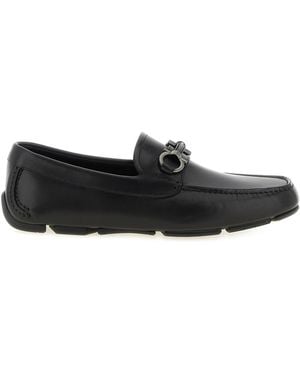 Ferragamo 'sunday' Loafers - Black