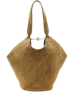 KHAITE 'lotus Small' Shopping Bag - Brown