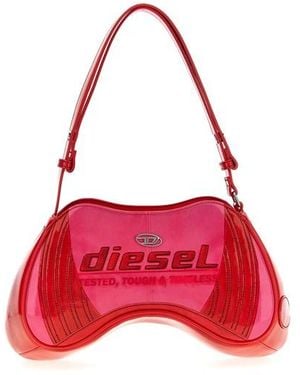 DIESEL Borsa a spalla 'Play Shoulder' - Rosso